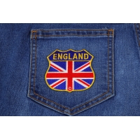 England Shield Flag Patch | Embroidered Patches