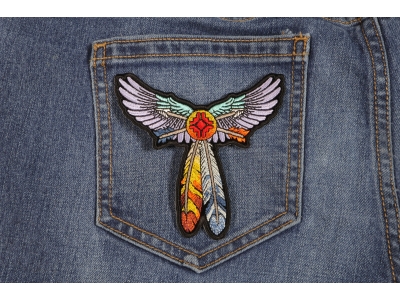 Feathers and Arrows Embroidered Patch