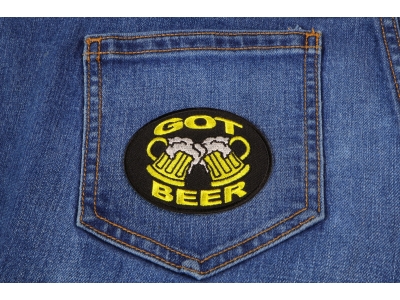 Got Beer Patch | Embroidered Patches