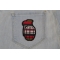 Grenade Patch Afghanistan Colors | US Afghan War Military Veteran Patches Grenade Iron on Patch Afghanistan Colors shown on jeans
