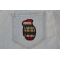 Grenade Patch Iraq War Colors | US Iraq War Military Veteran Patches Iraq War Patch - Ribbon Grenade shown on jeans