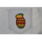 Grenade Patch Vietnam Colors | US Military Vietnam Veteran Patches Grenade Iron on Patch Vietnam Colors shown on jeans