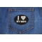 I Love My Wife Patch | Embroidered Patches I Love My Wife Iron on Morale Patch shown on jeans