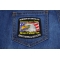 In Memory Of Our Fallen Military Brothers And Sisters Patch | Embroidered Patches In Memory Of Our Fallen Military Brothers and Sisters Patriotic Iron on Patch shown on jeans