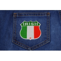 Irish Shield Flag Patch | Embroidered Patches Irish Shield Flag Patch | Embroidered Patches
