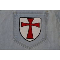 Knights Templar Shield Patch | Embroidered Patches