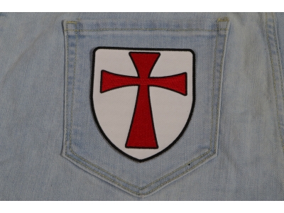 Knights Templar Shield Patch | Embroidered Patches