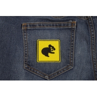 Koala Sign Iron On Patch Koala Sign Iron On Patch