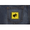 Koala Sign Iron On Patch Koala Sign Iron On Patch shown on jeans