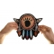 Large Native American Patch Design Dreamcatcher Patch, Large Back Patches for Vests shown on hand for size comparison