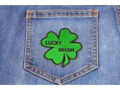 Lucky Irish Shamrock Patch | Embroidered Patches