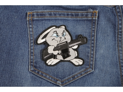 Machine Gun Bunny Rabbit Patch