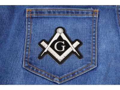 Mason Sign White Patch