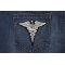 Medic Symbol Patch BW Medic Symbol Patch BW shown on jeans