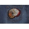 Native American Indian Head Dress Patch Native American Indian Head Dress Patch shown on jeans