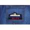 Never Forget 9 11 Patch | Embroidered Patches Never Forget 9 11 Patch shown on jeans