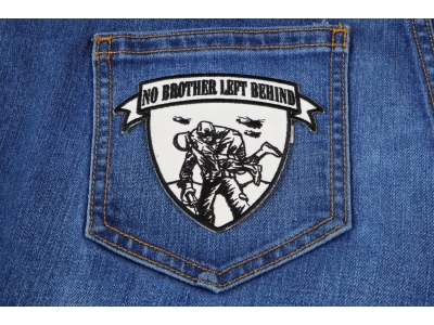 No Brother Left Behind Small Patch | Embroidered Patches