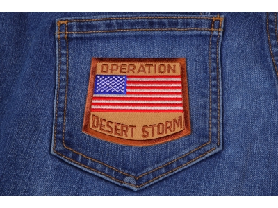 Operation Desert Storm Patch | US Iraq War Military Veteran Patches