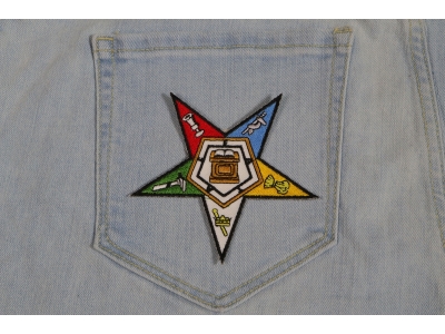Eastern Star Mason Patch | Embroidered Patches
