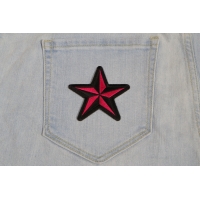 Pink Star Patch | Embroidered Patches