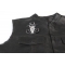 Preacher Skull Patch, Biker Skull Patches shown on leather vest