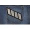 Reflective Stripes 6 inch Patch Reflective Stripes 6 inch Patch shown on jeans