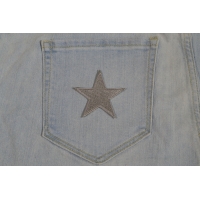 Silver Star Patch | Embroidered Patches Silver Star Patch | Embroidered Patches