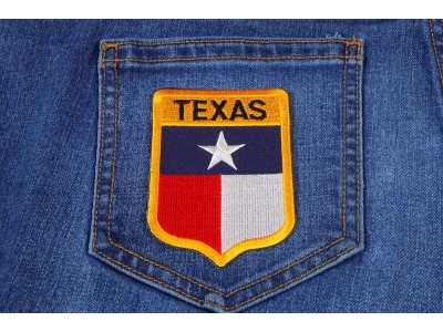 Texas Shield Patch | Embroidered Patches