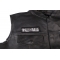 Totally Tubular Patch Totally Tubular Patch, Funny Saying Patches shown on leather vest