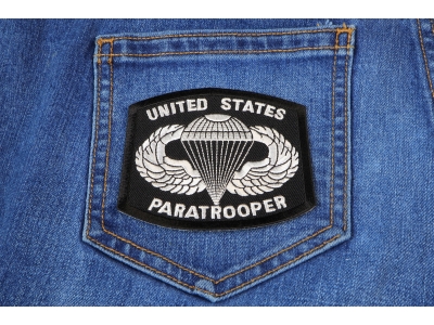 US Paratrooper Patch | US Army Military Veteran Patches