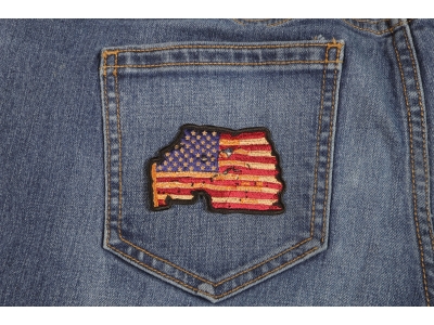 Vintage American Flag Patch | US Military Veteran Patches