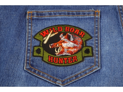 Wild Boar Hunter Patch | Embroidered Patches
