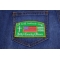 Will Defend Border Patrol Patch In Green | Embroidered Patches I Will Defend My Faith Country Honor Border Patrol Patch In Green shown on jeans