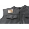  shown on leather vest