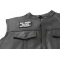  shown on leather vest
