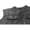  shown on leather vest