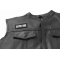  shown on leather vest