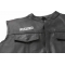  shown on leather vest