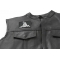 Don't Tread On Me Black White Patch | US Military Veteran Patches Don't Tread On Me Black White Patch - 3x2 inch. Embroidered Iron on Patch shown on leather vest