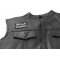  shown on leather vest