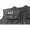  shown on leather vest