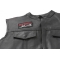 Infidel Patch, Military Saying Patches shown on leather vest