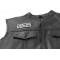  shown on leather vest