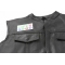  shown on leather vest