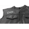  shown on leather vest
