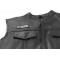  shown on leather vest