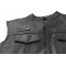  shown on leather vest