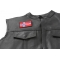 Norway Flag Patch Norway Flag Patch - 3x2 inch. Embroidered Iron on Patch shown on leather vest