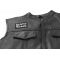  shown on leather vest