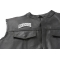  shown on leather vest